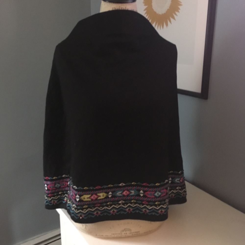 Black Embroidered Torrid Skirt